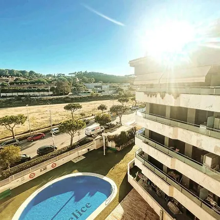 Apartamento Con Piscina Y Parking Mas Blau Beach Lloret de Mar Exterior foto